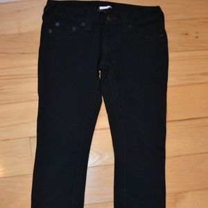 True religion Stella jeans 25 black skinny ponte